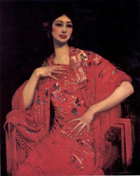 喬治 蘭伯特 The Red Shawl 喬治 蘭伯特 The Red Shawl